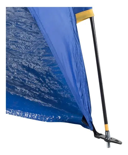 Paraviento Klimber Con Filtro Uv / Playa Camping Azul