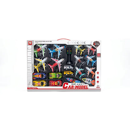 Set De Vehículos  Y Aviones Juguete Para Niños Autos Varios