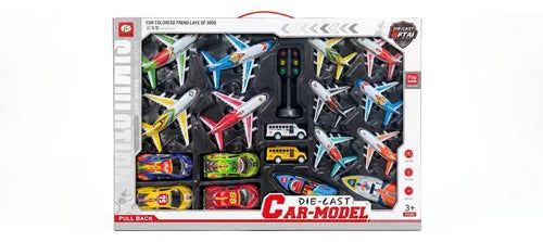 Set De Vehículos  Y Aviones Juguete Para Niños Autos Varios