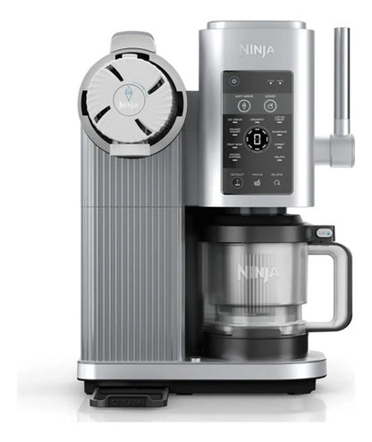Máquina De Helado Swirl Ninja, Para Barquillos Gris 60