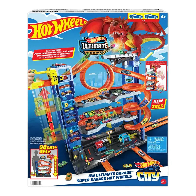 Hot Wheels City Pista De Juguete Ultimate Garage Escala 1:64 Multicolor