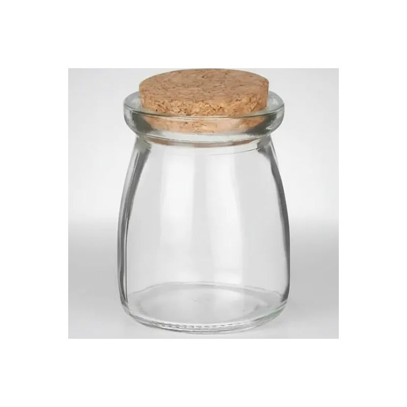 Pack 12 Frasco De Vidrio Pudding 100ml Ideal Para Postres Vidrio