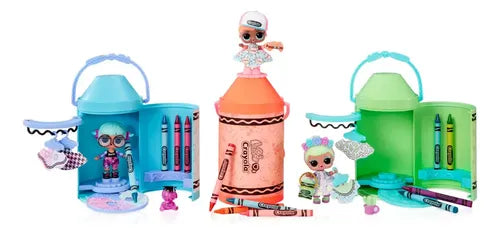Lol Surprise Crayola Estudio De Pinturas Y Diseño Multicolor