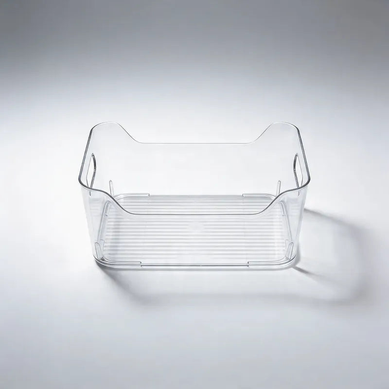 Caja Organizadora Refrigerador 30 Cm Transparente Contenedor Transparente