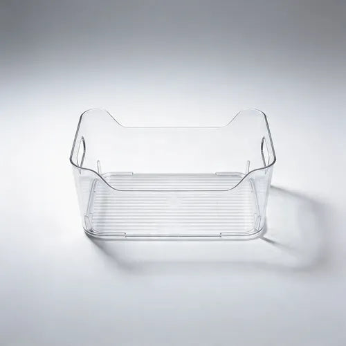 Caja Organizadora Refrigerador 30 Cm Transparente Contenedor Transparente