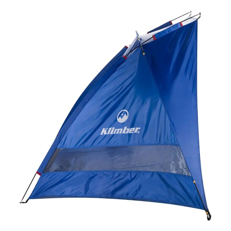 Paraviento Klimber Con Filtro Uv / Playa Camping Azul