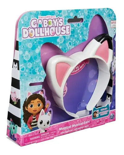 Vincha Musical Gabby's Dollhouse Orejas Mágicas Con Sonido