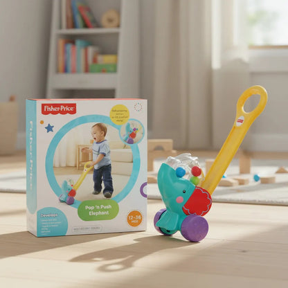Juguete De Arrastre Fisher-price  Con Forma De Elefante