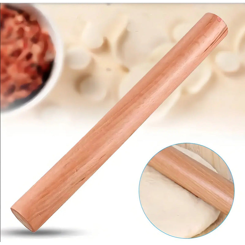 Rodillo Baoma Uslero Madera 50cm Diseño Ergonómico Para Cocina