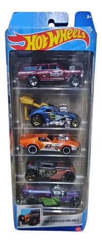 Pack Hot Wheels 5 Autos Escala 1:64 Elige Tu Modelo