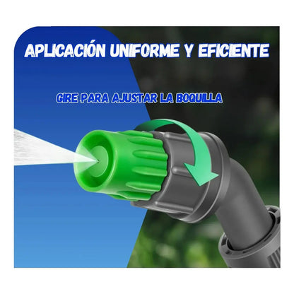 Pulverizador A Presion 5 Litros Fumigador Regadera Jardin Blanco