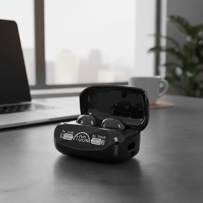 Audífonos Bluetooth Inalámbricos M32 Bt5.3 Negro Negro