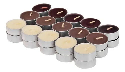 Set De 30 Velas Tealight Aromáticas,ambientes Con Encanto