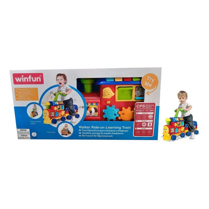 Win Fun Caminador Tren Didactico Con Sonido Jeg 0803-34 Multicolor