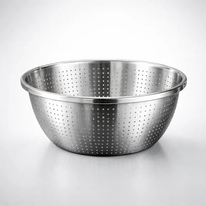 Colador Escurridor Acero Inoxidable 28cm Pasta Cocina Acero Inoxidable