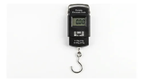 Pesa Balanza Gancho Colgante Digital 50 Kg Negro