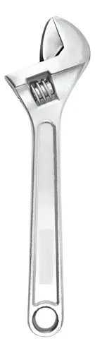 Llave Francesa Ajustable 10 Pulgadas Plateado