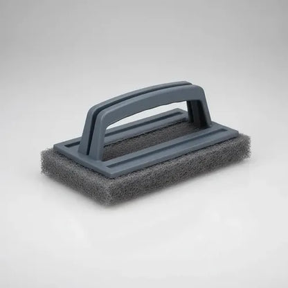 Esponja Para Limpieza De Parrillera Con Asa Gris Oscuro