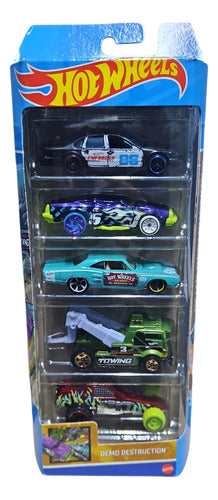 Pack Hot Wheels 5 Autos Escala 1:64 Elige Tu Modelo