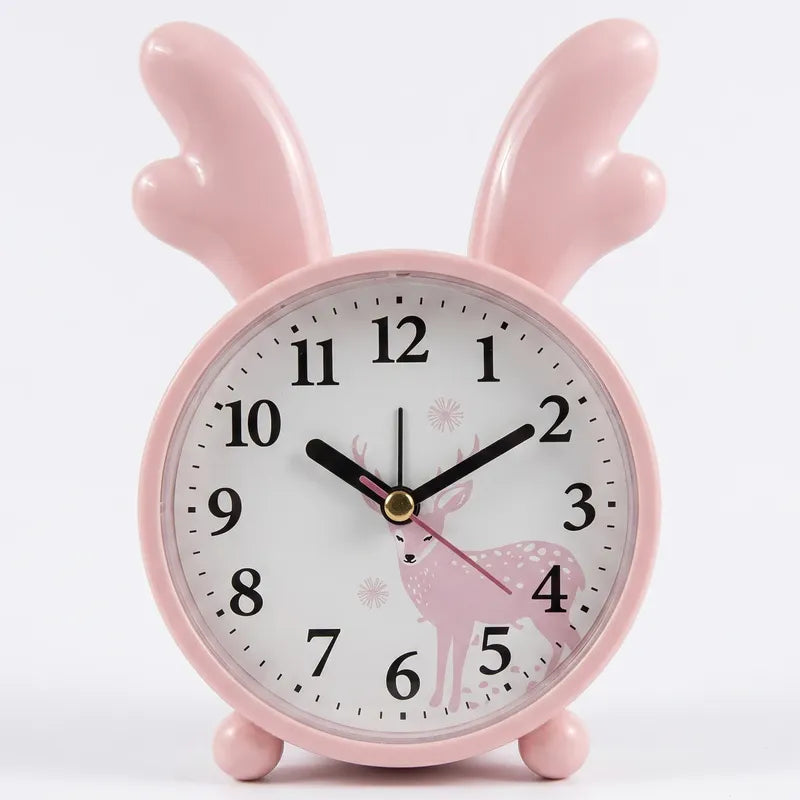 Reloj Despertador Para Niños Diseño Reno Varios