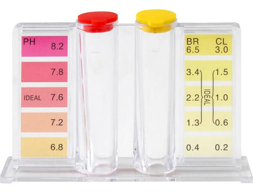 Tester Analizador Ph Y Cloro Para Agua De Piscinas
