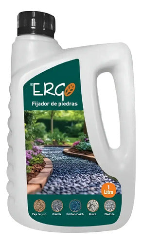 Fijador De Piedra Mulch 1 Litro, Secado Rápido