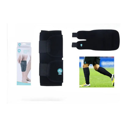 Rodillera Venda Deportiva Soporte Compresión Velcro Rodilla Negro S/xl