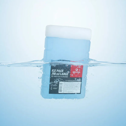 Pack 3 Hielo Artificial Ice Pack Gel Large 750 Ml Klimber Azul