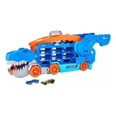 Camión Transportador Multicolor T-rex Ultimate Hot Wheels City Mattel - imagen 2