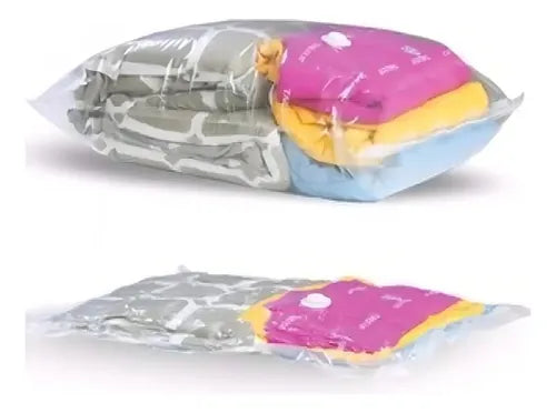 Pack 3 Bolsas 100x70 Al Vacio Comprimir Ropa Ahorra Espacio