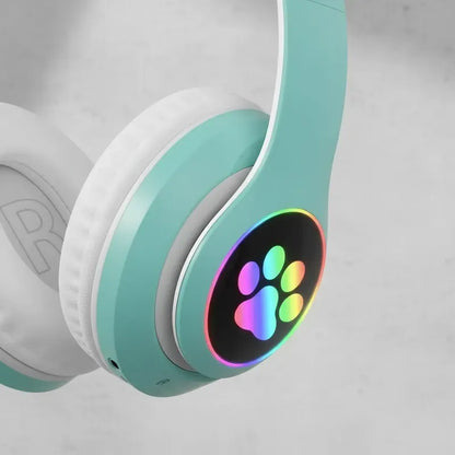 Auriculares Inalámbricos Gato Gaming Stn-28 Led-niña