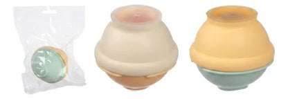 Molde Reutilizable 1pcs Para Hacer Bolas De Hielo Redondas Amarillo