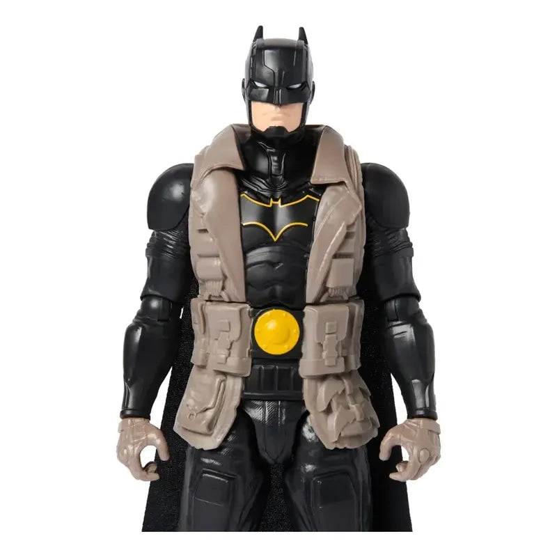 Figura De Accion Dc Comics Batman 30cm Gris-marrón