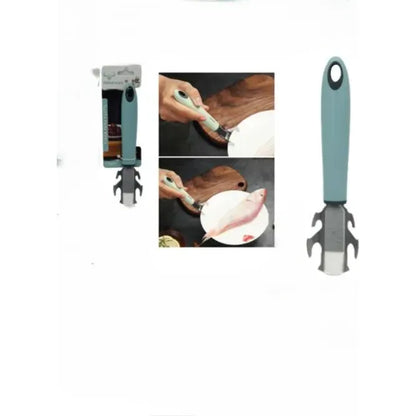 Pinza Para Platos Calientes, Pinza De Acero Inoxidable Verde Menta