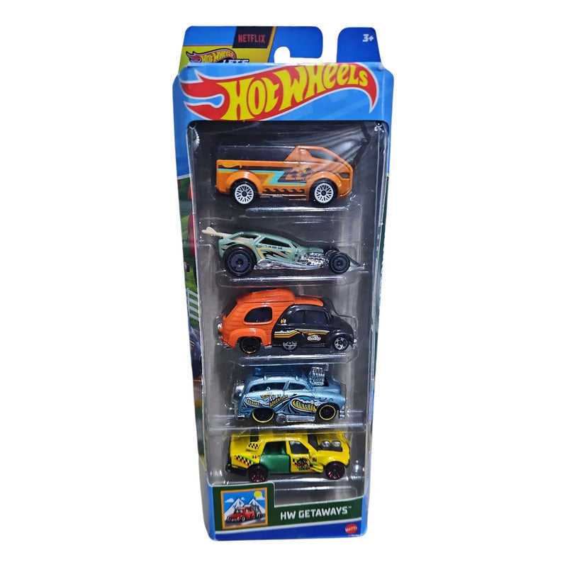 Pack Hot Wheels 5 Autos Escala 1:64 Elige Tu Modelo