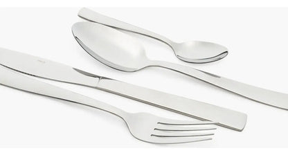 Set De Cubiertos Clásica Acero Inoxidable 24 Piezas Mica Plateado