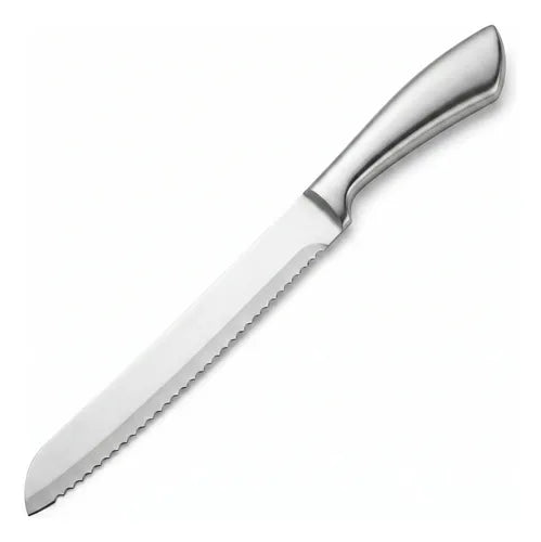 Cuchillo Pan Acero 1 Pieza Acero Inoxidable Plateado Acero Inoxidable