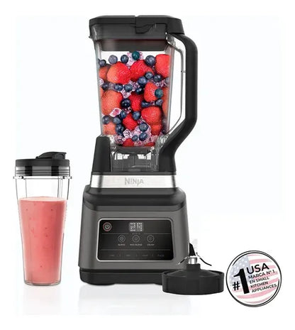 Licuadora Portátil Ninja Professional Plus Bn750 2.1 L Negra Y Plateada Negro/plateado
