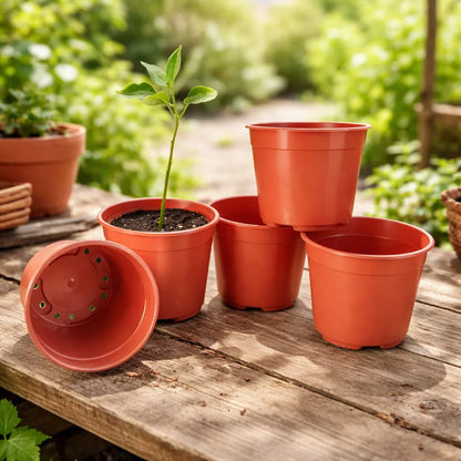 Macetas Plástico Duro 32x26 Cm Vivero N32 Terracota