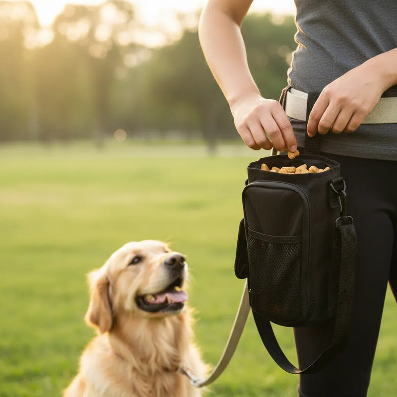 Bolso Magnético Para Gimnasio Porta Botella Y Celular Negro