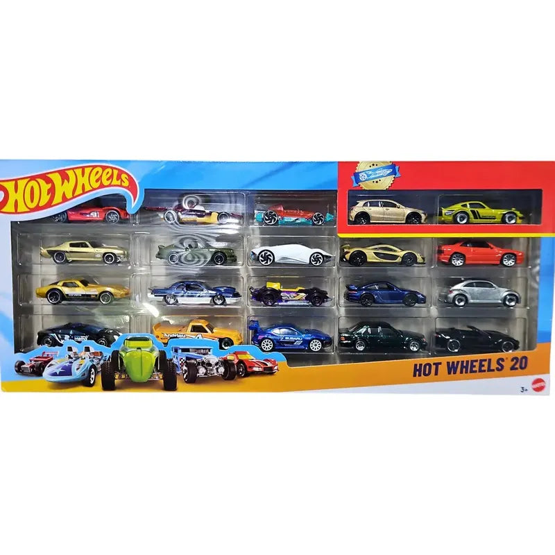 Hot Wheels Pack De 20 Autos Coleccionables 1:64 Vario