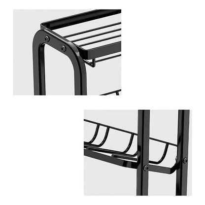 Organizador Especieros 3 Niveles Casa Miel Diseño Basculante Negro