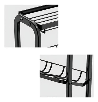 Organizador Especieros 3 Niveles Casa Miel Diseño Basculante Negro