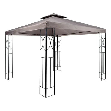 Toldo Pérgola Taupe Poliéster 300x300x275 Cm Taupe - imagen 2