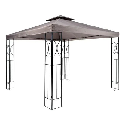 Toldo Pérgola Taupe Poliéster 300x300x275 Cm Taupe