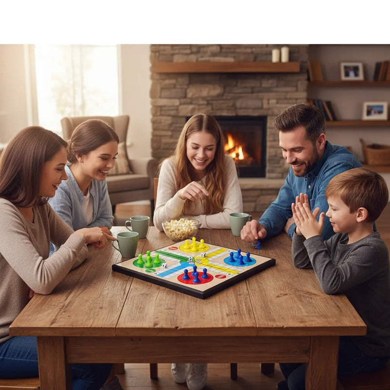 Ludo Magnetico Juego Mesa Clásico Educativo Tablero