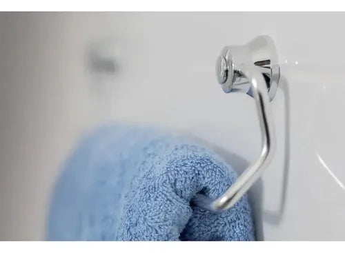 Set De Accesorios Para Baño De Acero Inoxidable Plateado