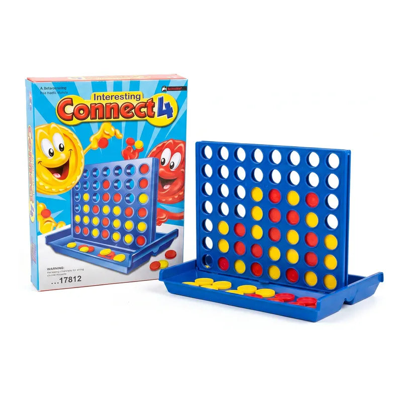 Conecta 4 Juego Viaje Familiar Estrategia Portátil
