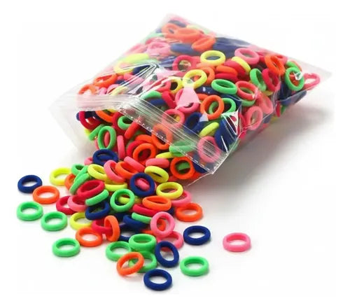 Pack De 100 Colets O Colas Para Niñas Multicolor Vario