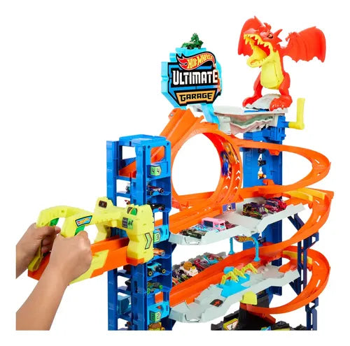 Hot Wheels City Pista De Juguete Ultimate Garage Escala 1:64 Color Multicolor